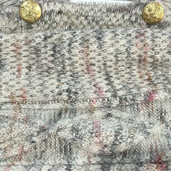Veronica Beard Marled Adelaida Crew Neck Knit Sweater - Picture 7 of 8